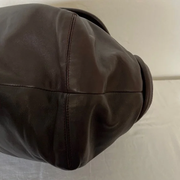 Bvlgari Brown Leather Hobo Shoulder Bag - Picture 14 of 15